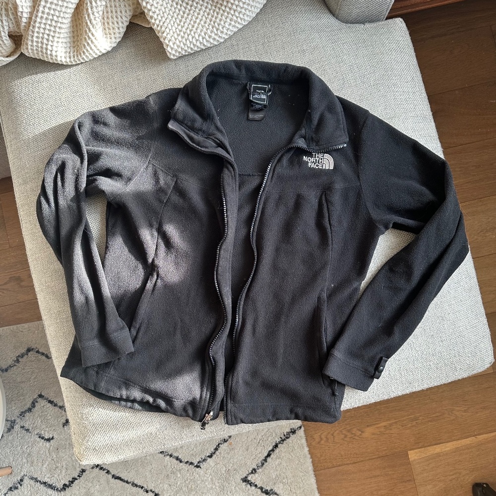 The North Face Black Zip-Up Jacket